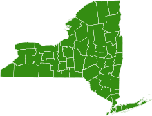 New York map